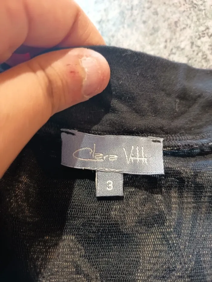 T-shirt taille 3/40 Clara vitti - photo numéro 3