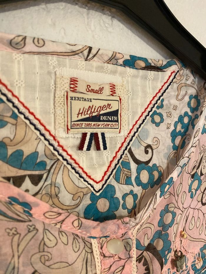 Chemise Hilfiger Denim taille Small - photo numéro 3