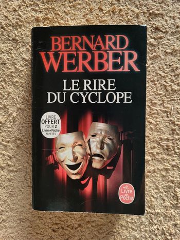 Livre Le Rire du Cyclope de Bernard Werber - thriller fantastique