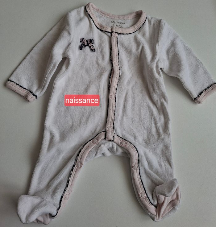 Pyjama velour sauthon