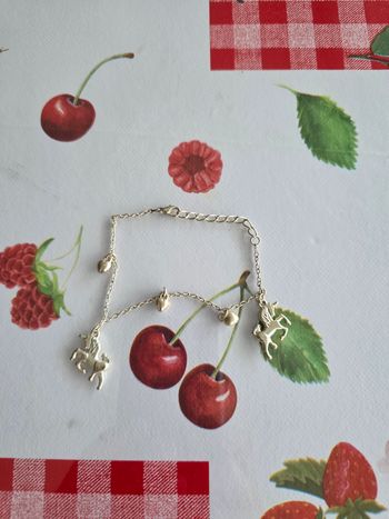 BRACELET FILLE MOTIFS CŒURS 🩷 CHEVAL 🐎