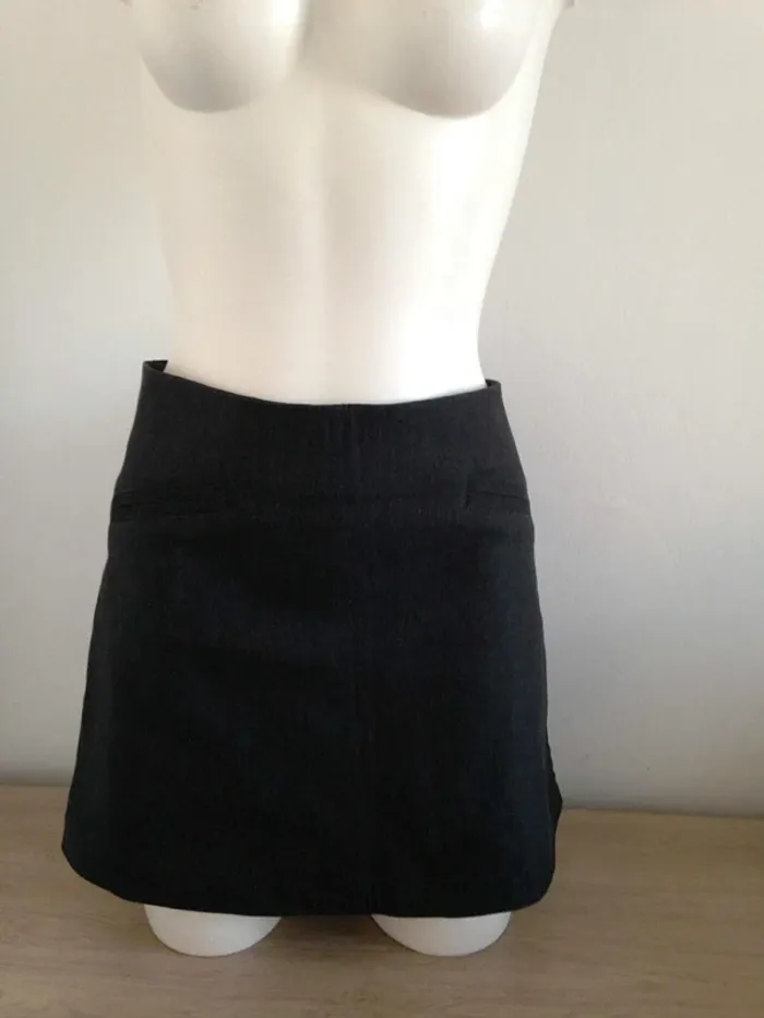 Mini jupe classique zippé 38 Mim