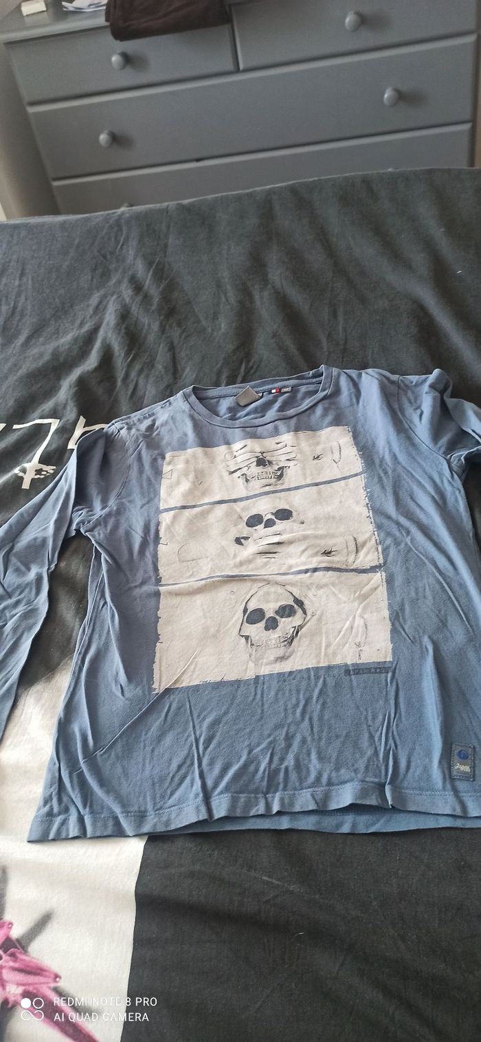 Lot de 3 t shirts mL 12 ans - photo numéro 3