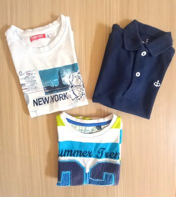 Lot 3 hauts été 6 ans