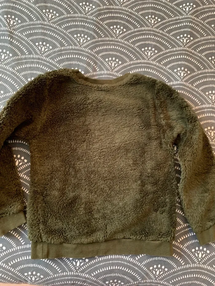Pull chaud dinosaure sequins taille 6/8 ans - photo numéro 5