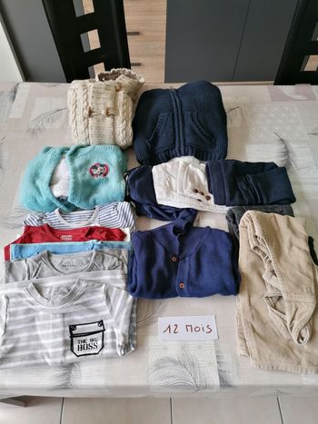 Lot garçon 12 mois