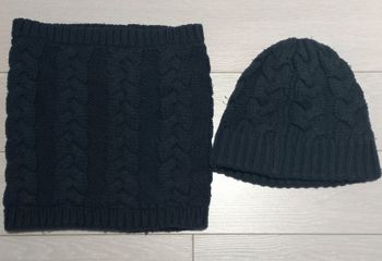 Ensemble bonnet et snood 