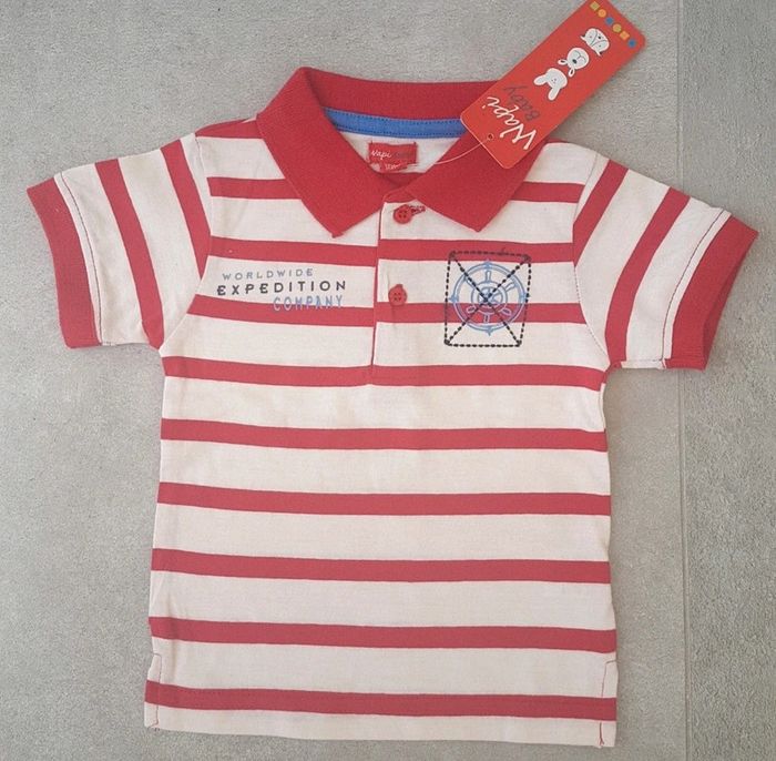 Polo 12 mois neuf avec etiquette