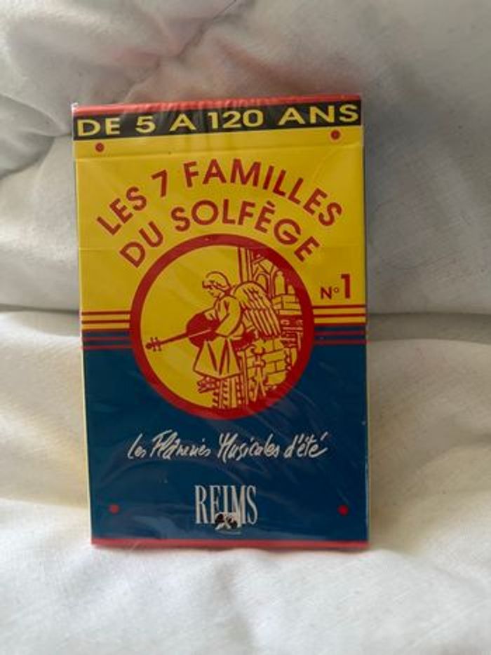 Jeu de cartes  Les 7 familles du Solfège Numéro 1 NEUF