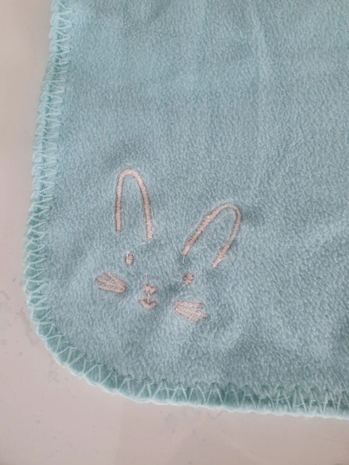 Couverture polaire bébé bleu - photo numéro 2