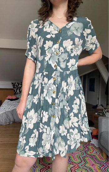 Robe vintage à fleurs