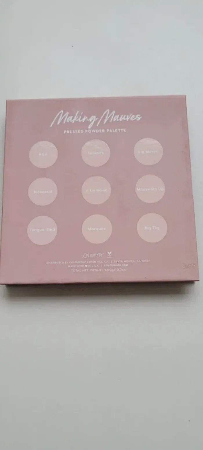Palette making mauves - photo numéro 2
