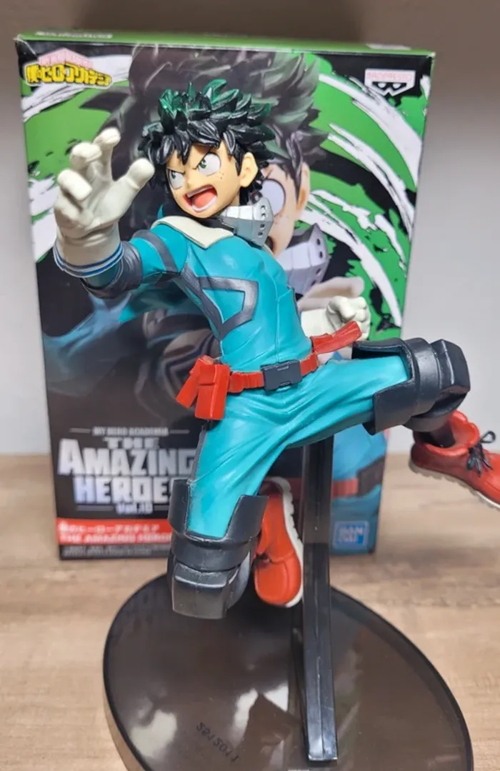 Figurine Deku Izuku Midoriya The Amazing Heroes Vol.10 Banpresto - photo numéro 5
