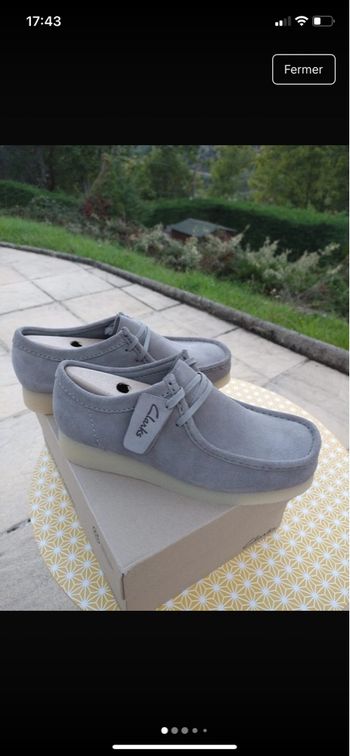 Derbys en nubuck Wallabee Evo Clark’s
