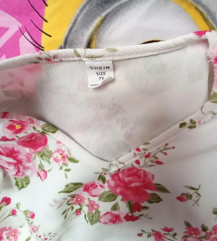 Blouse 7 ans beige - photo numéro 4
