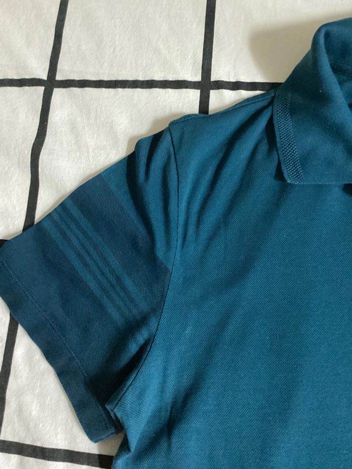 Polo Lacoste taille 4 = M ,bleu pétrole 100 % coton - photo numéro 5