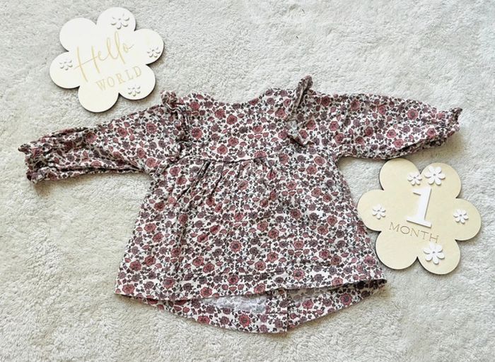 7 tee-shirts fille 1 mois - photo numéro 2