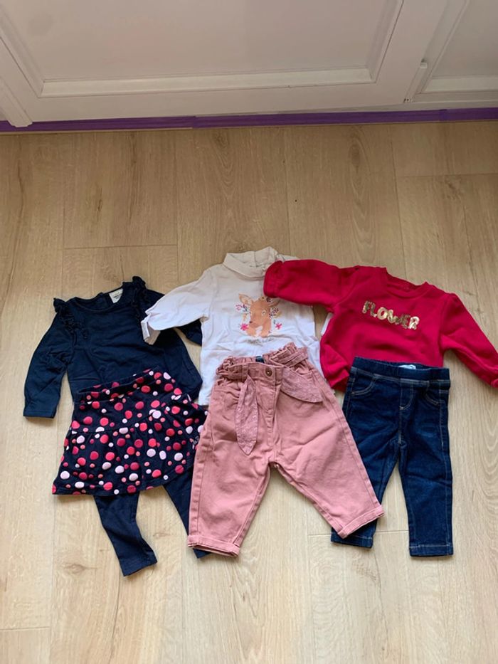 Lot bébé fille 9 mois