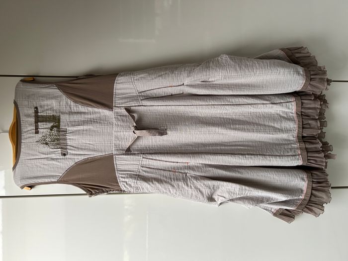 Robe beige C' Fait Pour Vous - Taille 4 - photo numéro 5