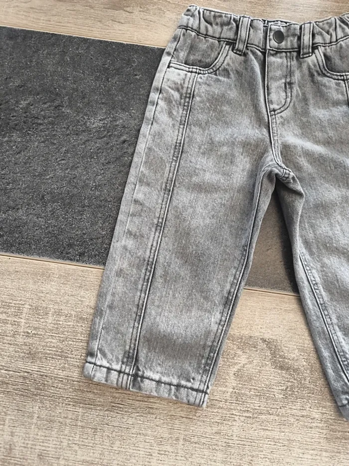 Pantalon jean souple coupe large garçon 12 mois bout'chou - photo numéro 3