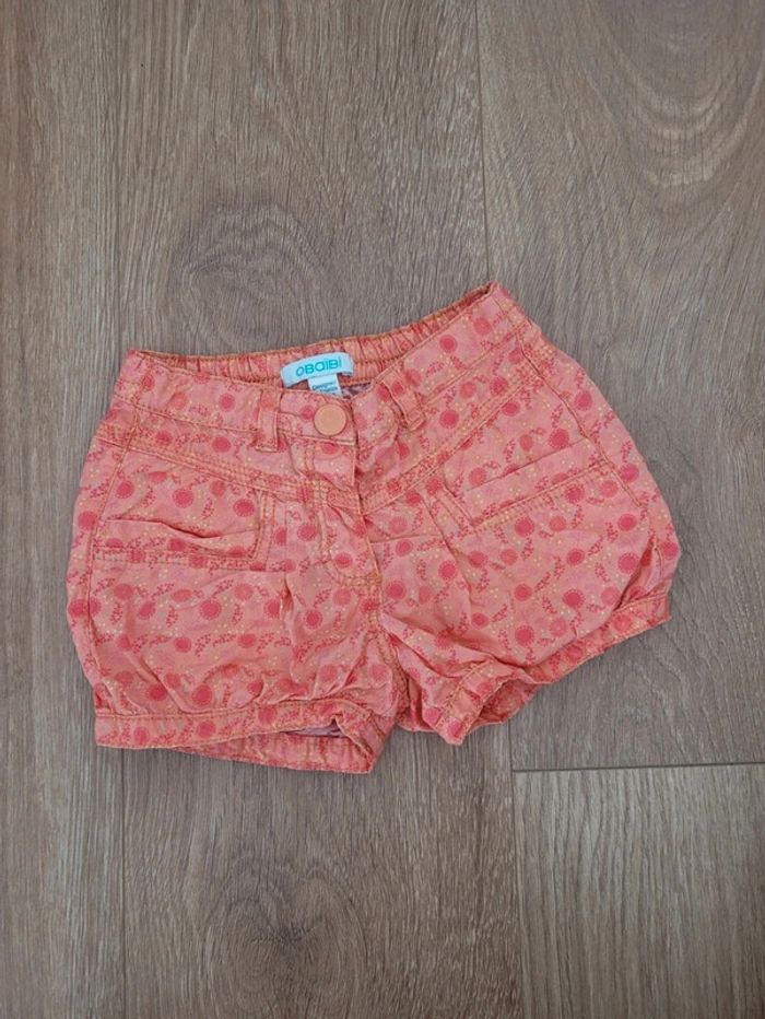 Short Obaïbi 18 mois