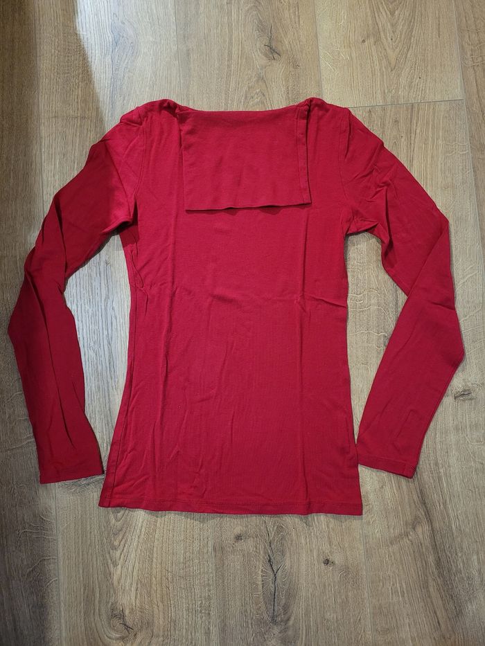 T-shirt col montant