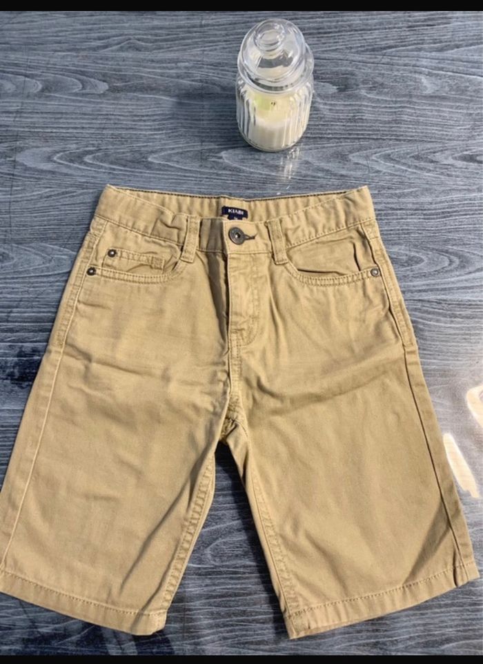 Bermuda beige 8 ans kiabi - photo numéro 2