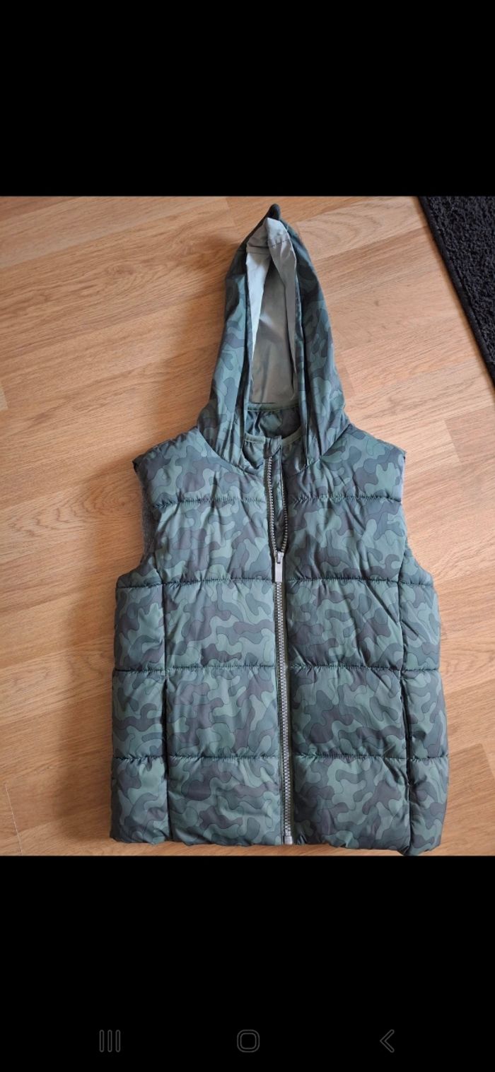 Doudoune sans manche tex