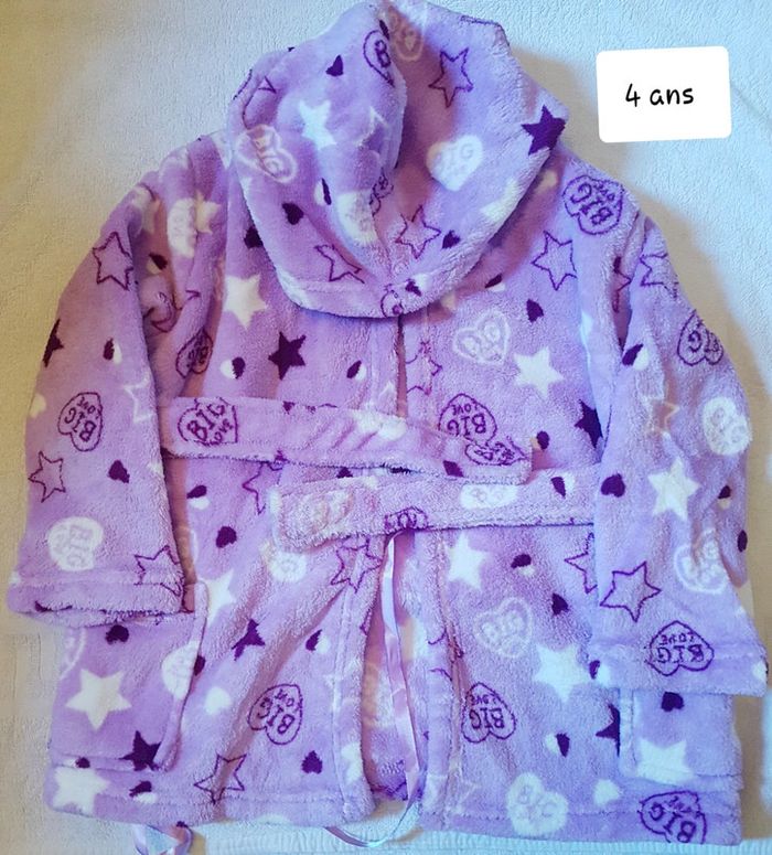 Robe de chambre punkidz 4 ans