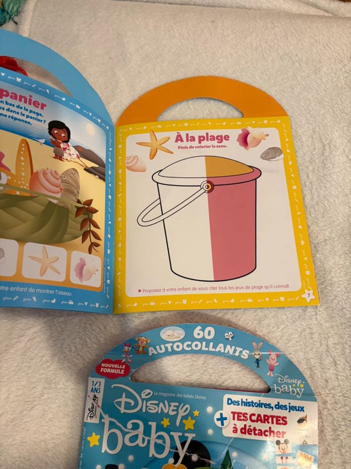 Lot de 5 magazines Disney Baby + 1 offert – Activités, histoires et autocollants (1 à 3 ans) - photo numéro 8