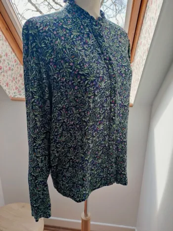 👄 chemise imprimée liberty 🌿🌸