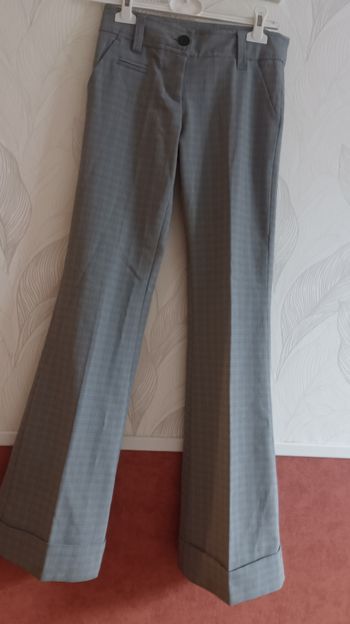 Pantalon tailleur femme 34