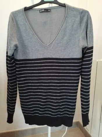 Pull à rayures