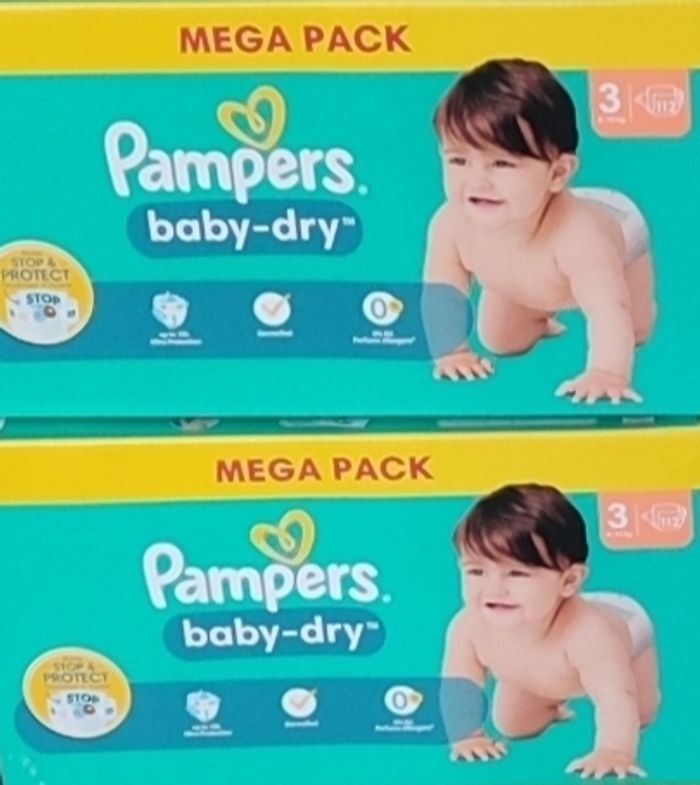 Couche taille 3 pampers