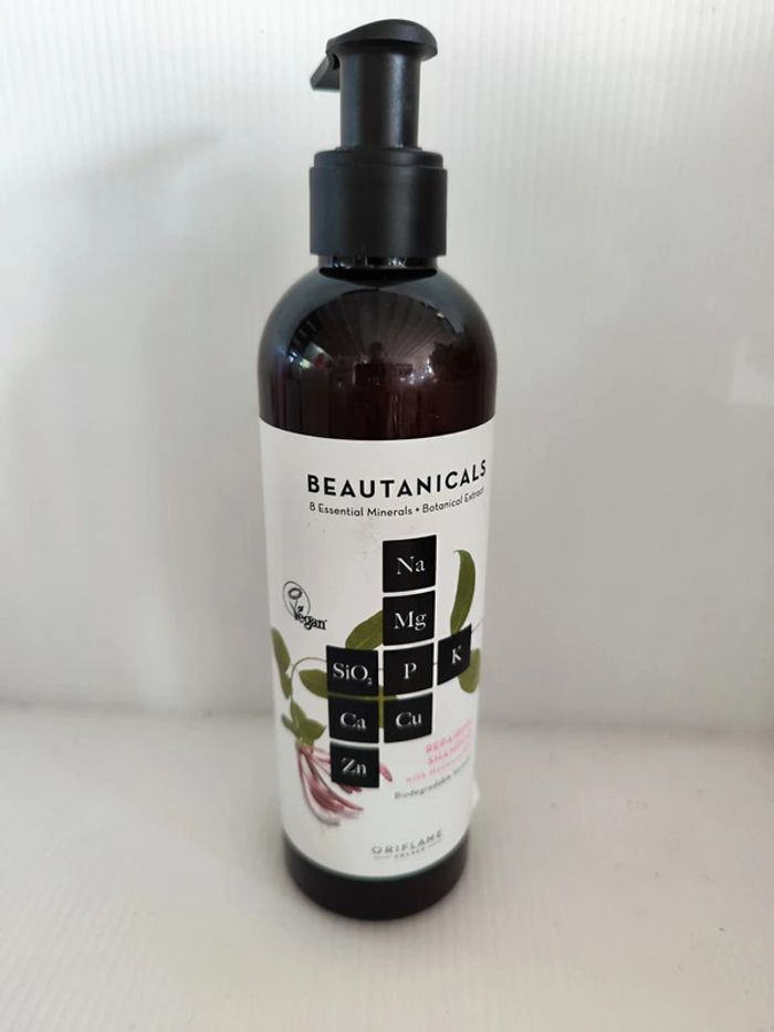 Beautanicals shampoing réparateur riflame 250 ml valeur 13€ à utiliser 12M après ouverture
