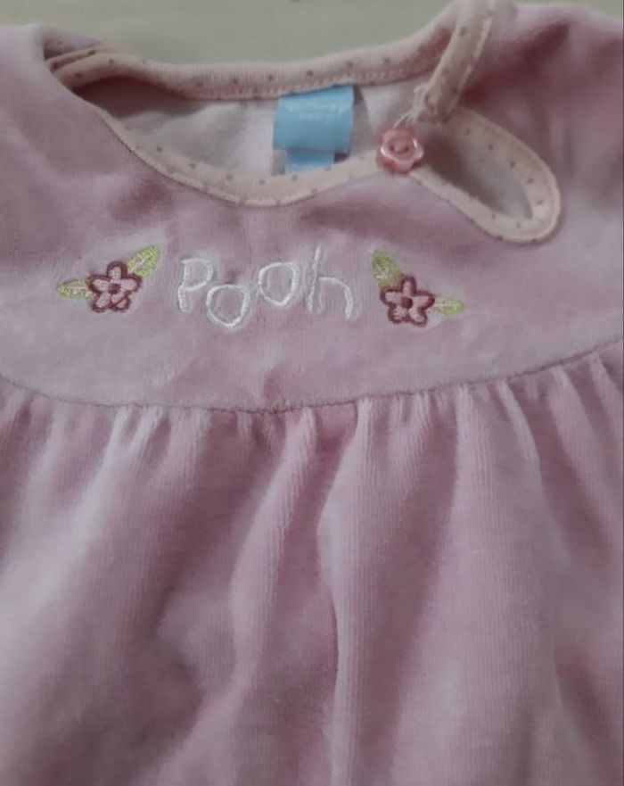 Robe en velours rose - Winnie l'ourson - Disney baby - 9 mois - photo numéro 4