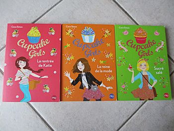 Lot de 3 romans enfant Cupcake Girls – Tomes 1 à 3
