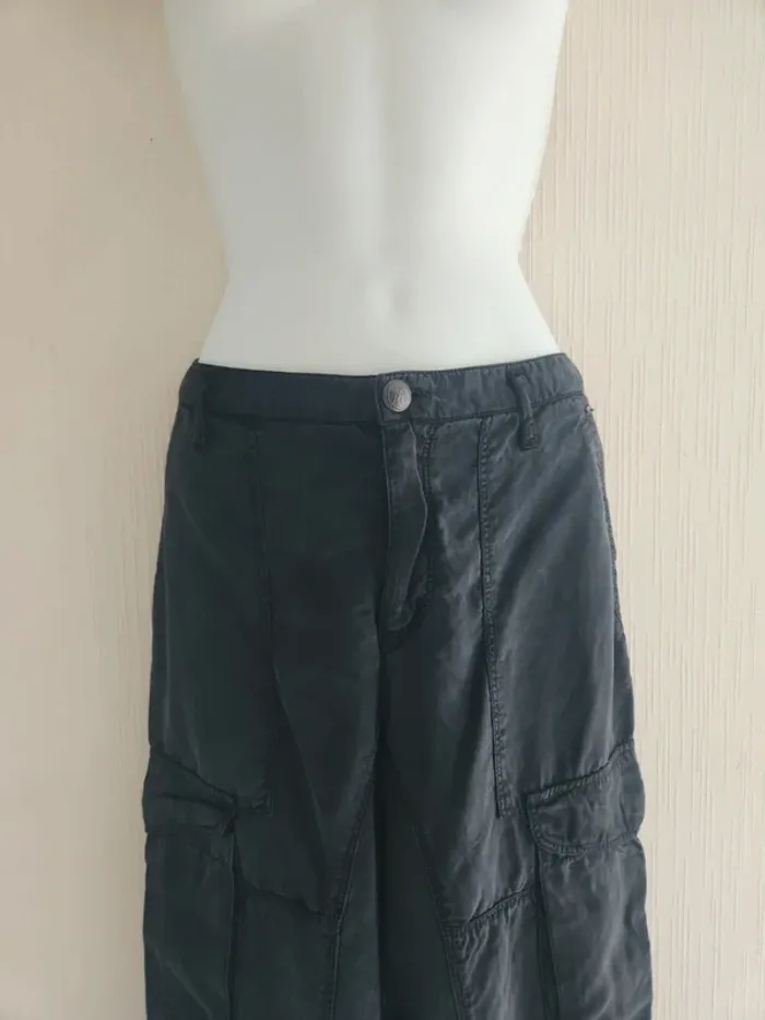 Pantalon cargo en Lyocell IKKS 34 / 36 - photo numéro 3