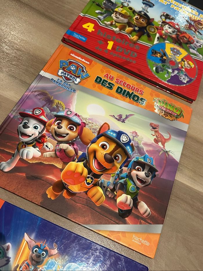 Lot 3 grands livres de la Pat patrouille  Les aventures de la pat patrouille - photo numéro 3