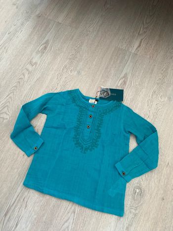 Chemise tunique marque Gocco taille 4 5 ans neuve