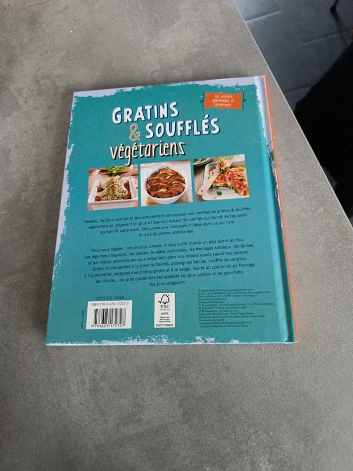 Livre gratins et souffles - photo numéro 2