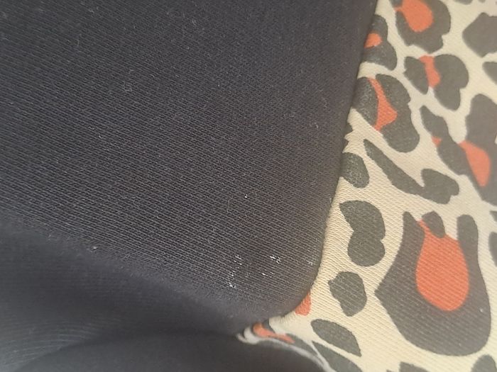 Sweat noir, gris, léopard FILA Taille S - photo numéro 3
