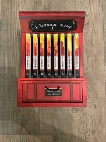Coffret livres de recettes Larousse