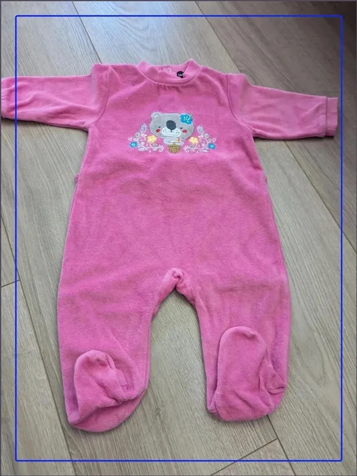 Lot de 3 pyjamas velours - photo numéro 6