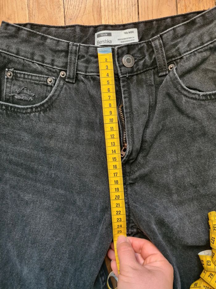 Jean 90’s wide leg déchiré - taille 34 Bershka - photo numéro 15