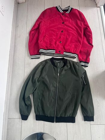 lot de 2 bombers , veste légère , blouson