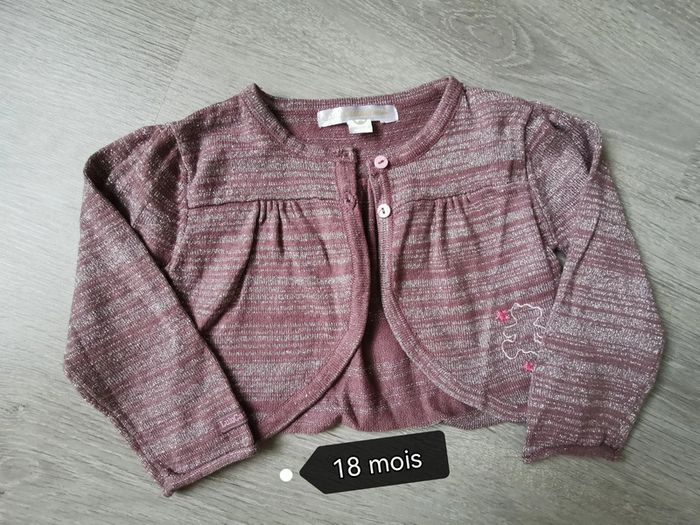 Gilet fille 18 mois