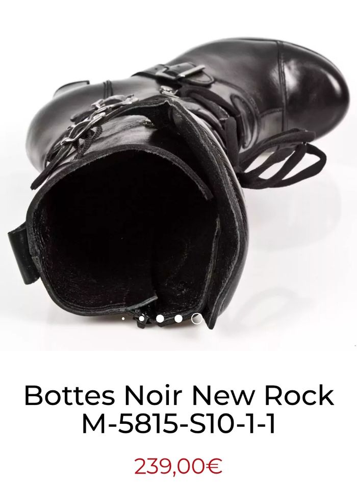 Botte new rock neuve - photo numéro 7