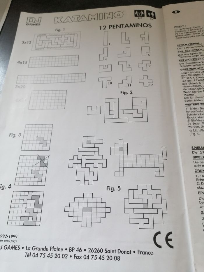 Jeu de réflexion KATAMINO - photo numéro 5