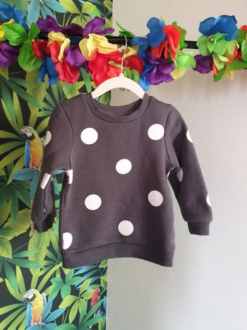 Sweat à pois